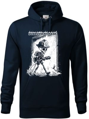 Dobrovolný hasič, bílý tisk