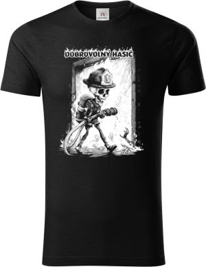 Dobrovolný hasič, bílý tisk