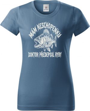 Doktor předepsal ryby, bílý potisk