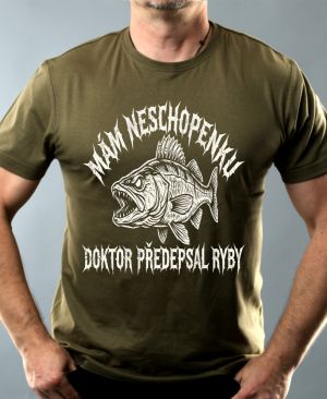Doktor předepsal ryby, bílý potisk