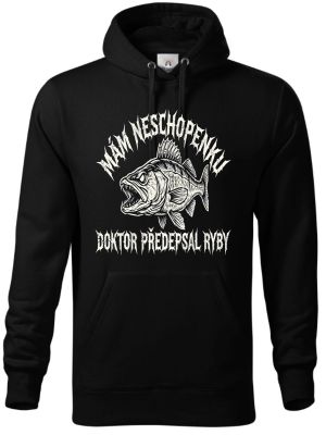 Doktor předepsal ryby, bílý potisk