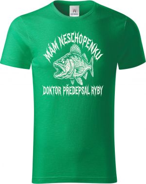 Doktor předepsal ryby, bílý potisk