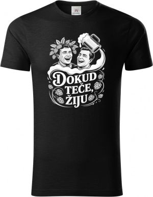 Dokud teče, žiju – pivo, bílý tisk