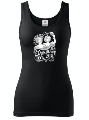 Dokud teče, žiju – víno, bílý tisk