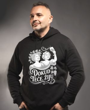 Dokud teče, žiju – víno, bílý tisk