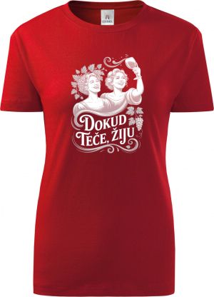 Dokud teče, žiju – víno, bílý tisk