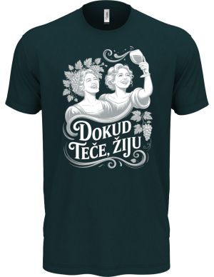 Dokud teče, žiju – víno, bílý tisk