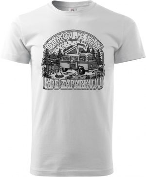 Domov je tam kde zaparkuju, černý tisk