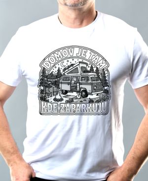 Domov je tam kde zaparkuju, černý tisk Domov je tam kde zaparkuju, černý tisk