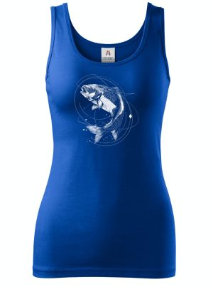 Dravá Ryba, bílý potisk