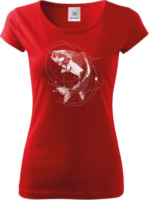 Dravá Ryba, bílý potisk