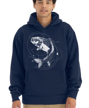 Dravá Ryba, bílý potisk