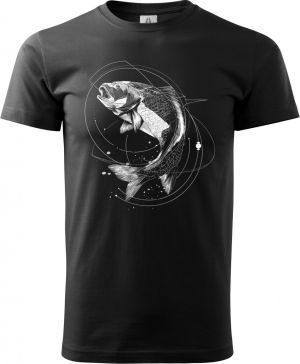 Dravá Ryba, bílý potisk