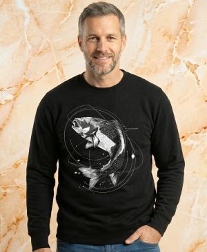 Dravá Ryba, bílý potisk