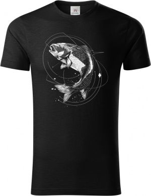 Dravá Ryba, bílý potisk