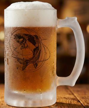 Dravá Ryba, černý potisk