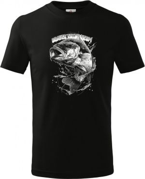 Dravec nikdy nespí, bílý potisk