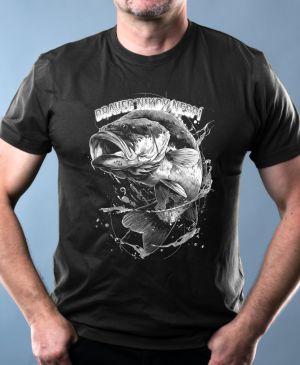 Dravec nikdy nespí, bílý potisk