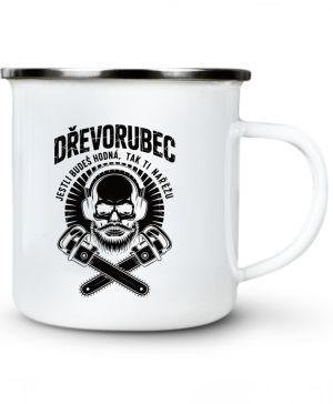 Dřevorubec.Jestli budeš hodná, tak ti nařežu, černý tisk