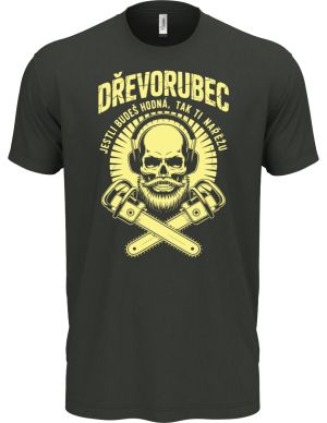 Dřevorubec.Jestli budeš hodná, tak ti nařežu