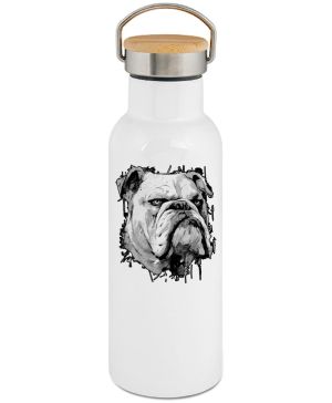 Drsný buldok, černý potisk