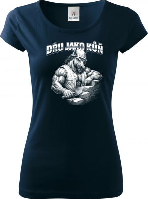 Dřu jako kůň, bílý tisk