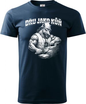 Dřu jako kůň, bílý tisk