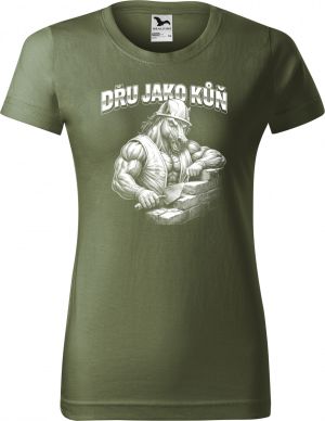 Dřu jako kůň, bílý tisk