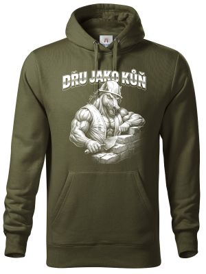 Dřu jako kůň, bílý tisk