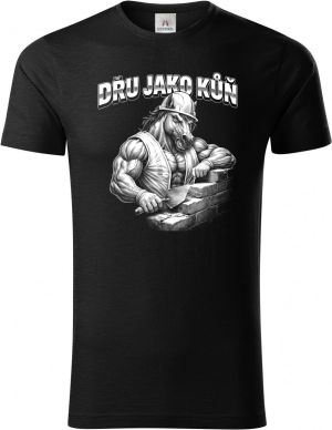 Dřu jako kůň, bílý tisk