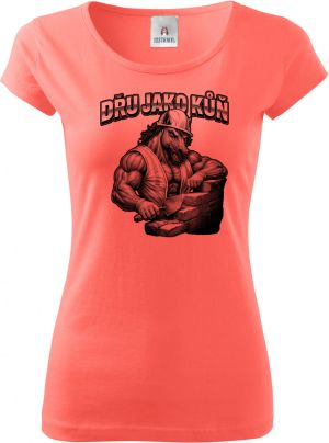 Dřu jako kůň, černý tisk