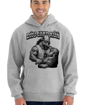 Dřu jako kůň, černý tisk