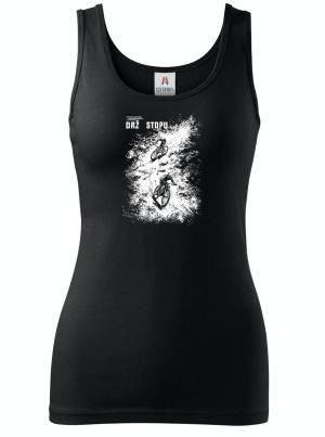 Drž stopu, bílý potisk