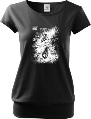 Drž stopu, bílý potisk