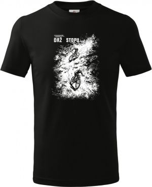 Drž stopu, bílý potisk