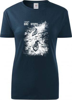 Drž stopu, bílý potisk