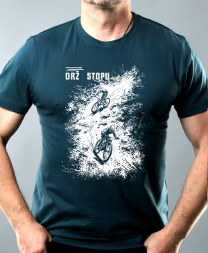 Drž stopu, bílý potisk