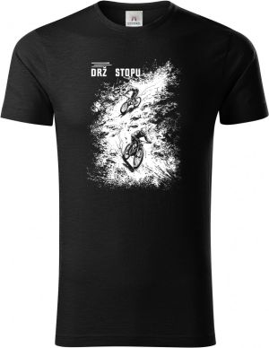 Drž stopu, bílý potisk