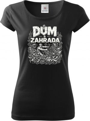 Dům a zahrada, bílý tisk