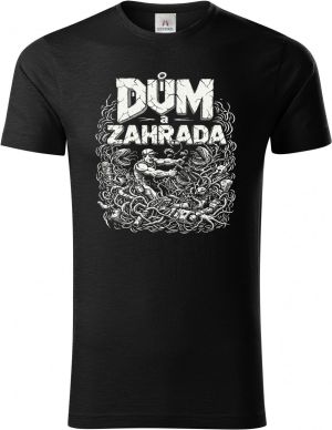 Dům a zahrada, bílý tisk