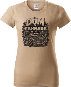 Dům a zahrada, černý tisk