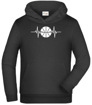 EKG, basketbal, bílý potisk