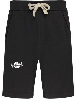 EKG, basketbal, bílý potisk