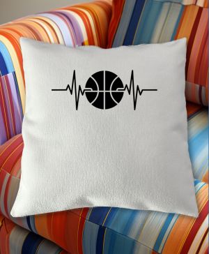 EKG, basketbal, černý potisk