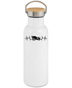 EKG, betonář, černý tisk