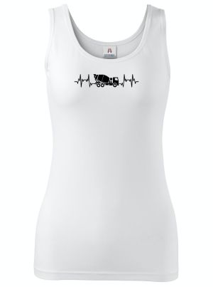 EKG, betonář, černý tisk