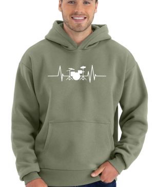 EKG bubny, bubeníkův puls, V2