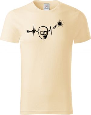 EKG, svářeč, černý tisk