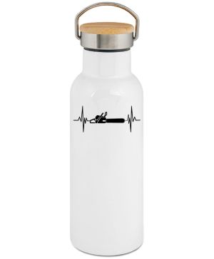 EKG, dřevorubec, černý tisk