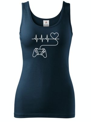 EKG hráče, srdeční puls